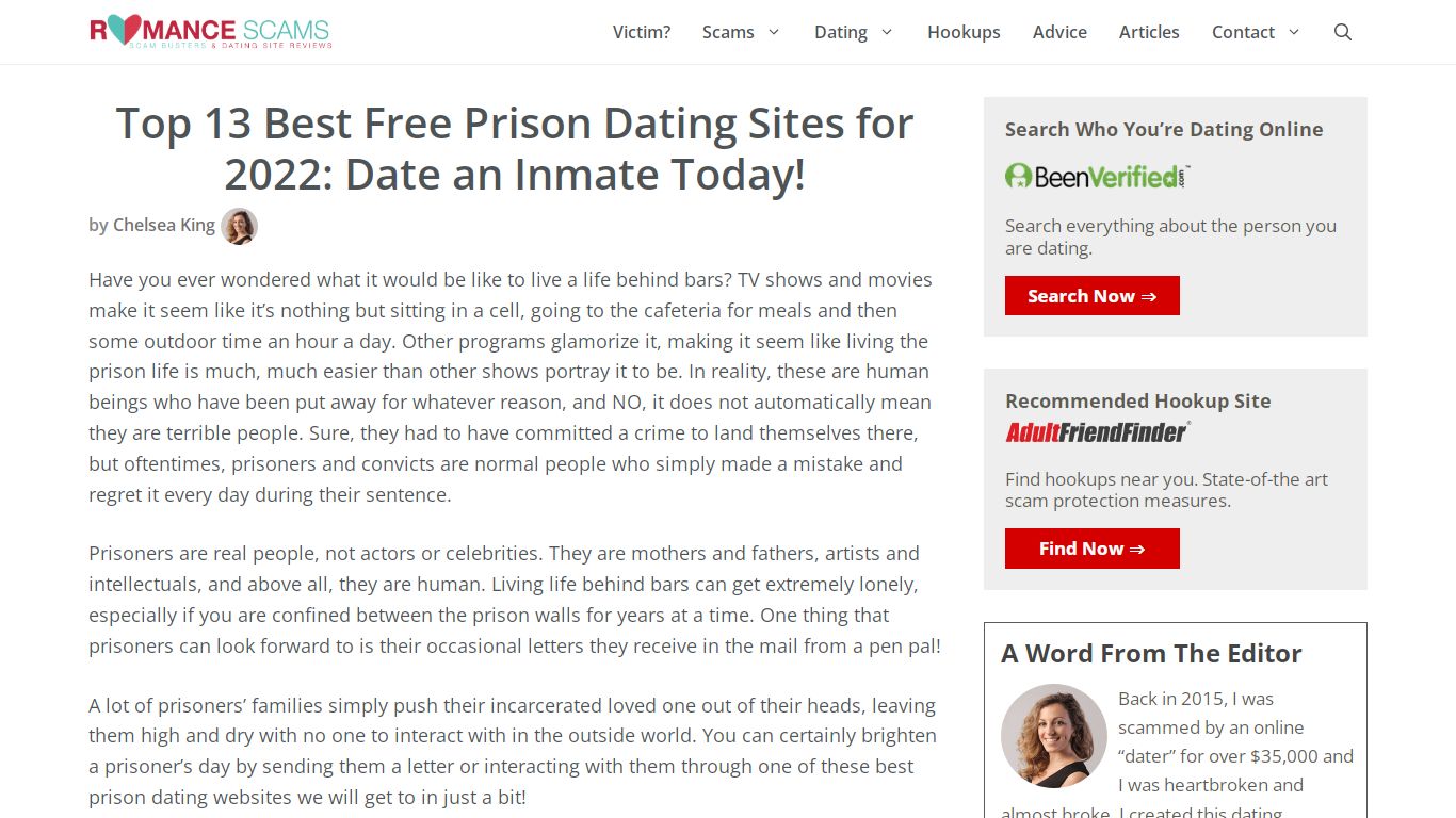 Top 13 Best Free Prison Dating Sites for 2022: Date an Inmate Today!